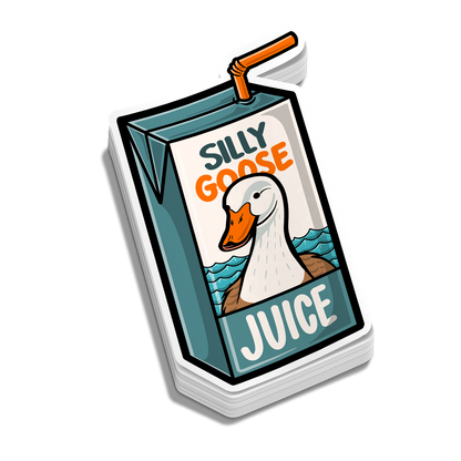 Silly Goose - Hard Hat Decal