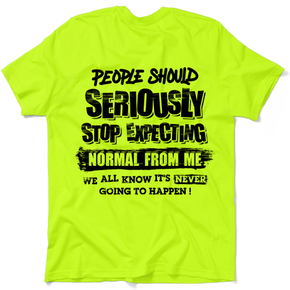 Should Stop Expecting - Safety Yellow Shirts