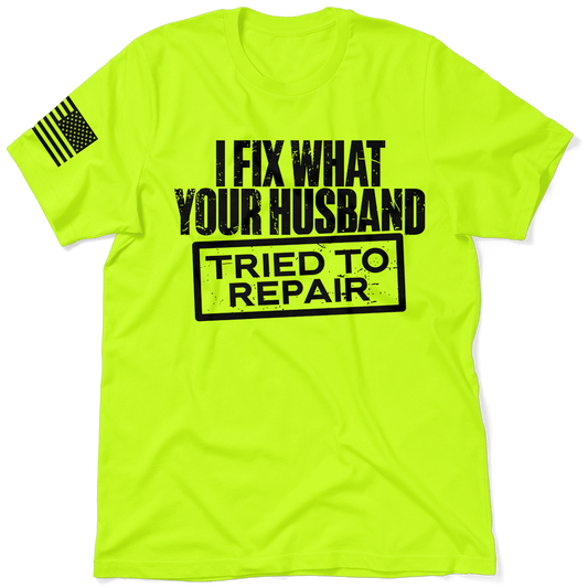 Tried to Repair - Safety Hi Vis Workwear - Armed American Supply