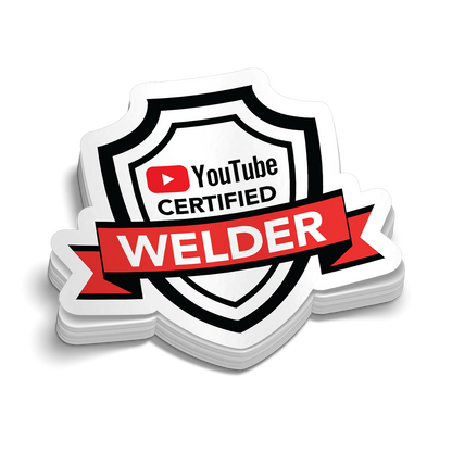 YT Welder Hard Hat Decal