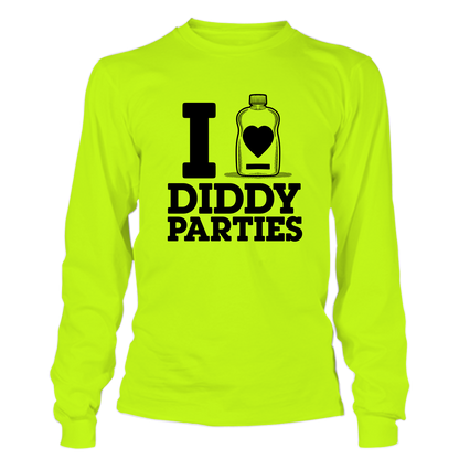 I Love Did*y Parties - Hi-Vis Long Sleeve