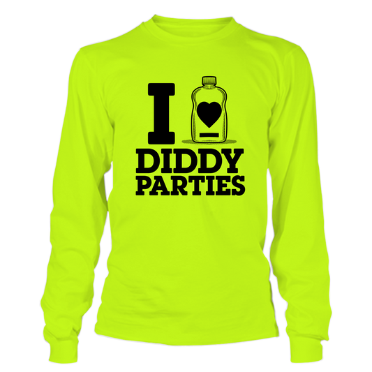 I Love Did*y Parties - Hi-Vis Long Sleeve