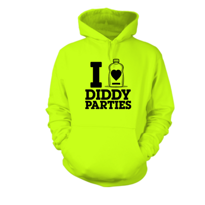 I Love Did*y Parties - Hi-Vis Hoodie