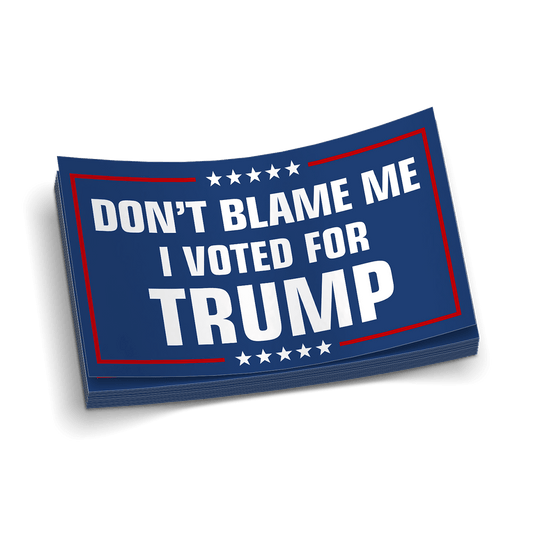 Don't Blame Me Decal - Armed American Supply