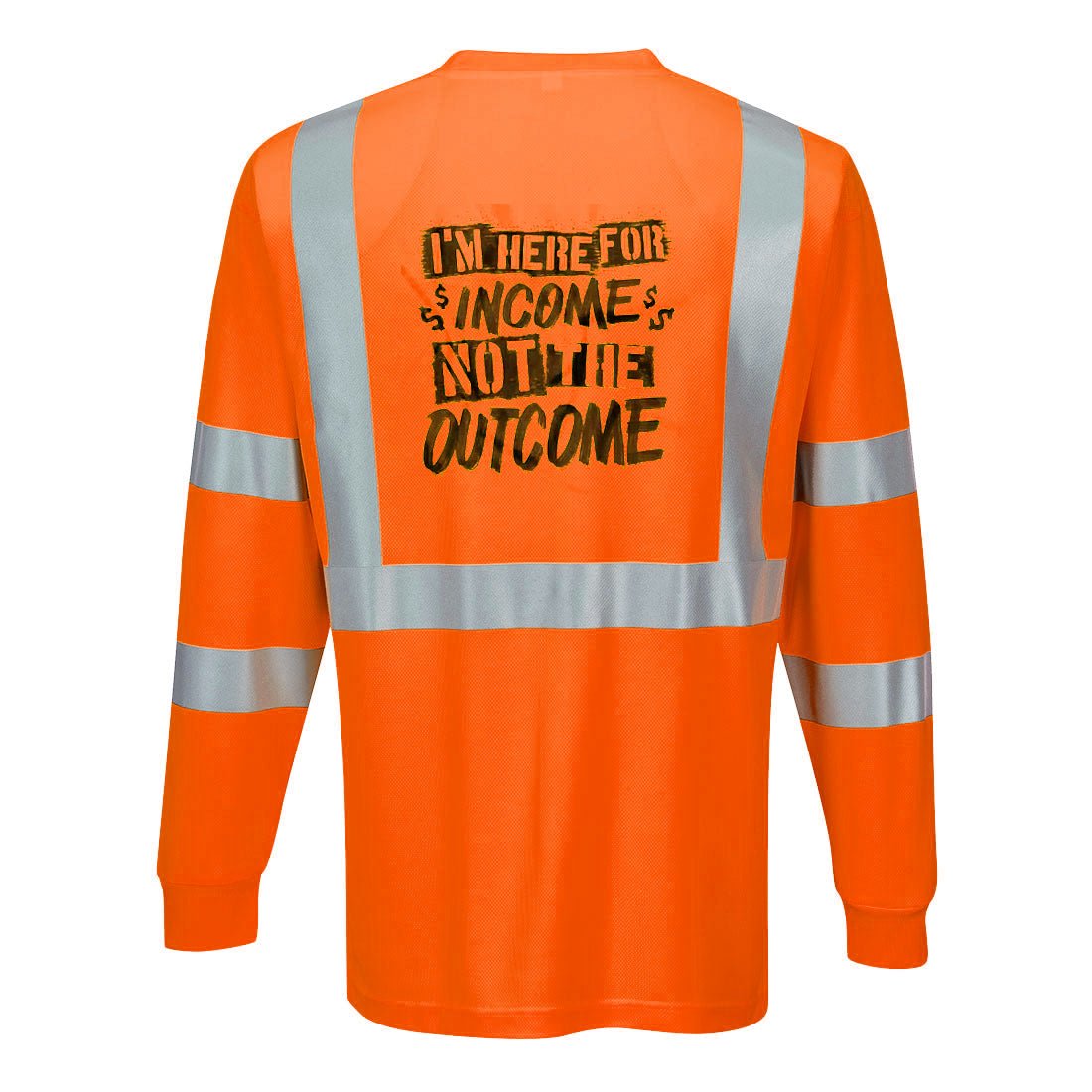 Here For The Income - Reflective Long Sleeve - Armed American Supply