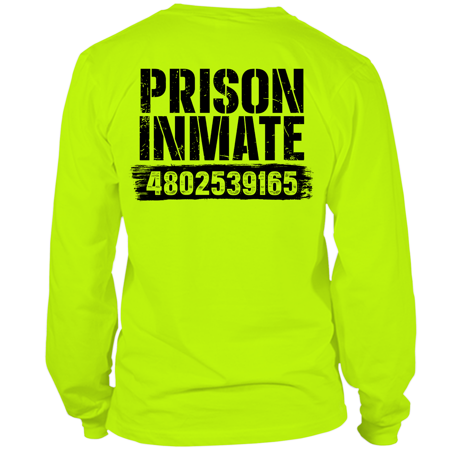 Prison Inmate - Long Sleeve Hi - Vis T-Shirt - Armed American Supply