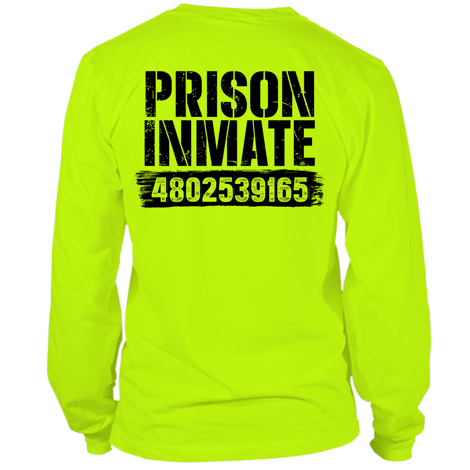 Prison Inmate - Long Sleeve Hi - Vis T-Shirt - Armed American Supply