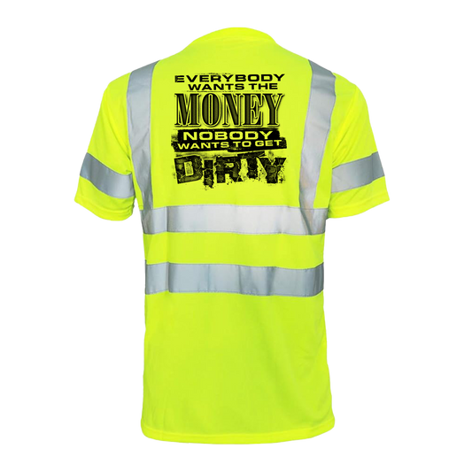 Dirty - Reflective Safety T-Shirt