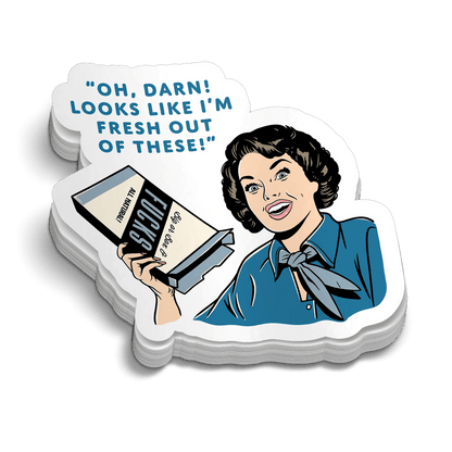 Fresh out - Hard Hat Decal - Armed American Supply