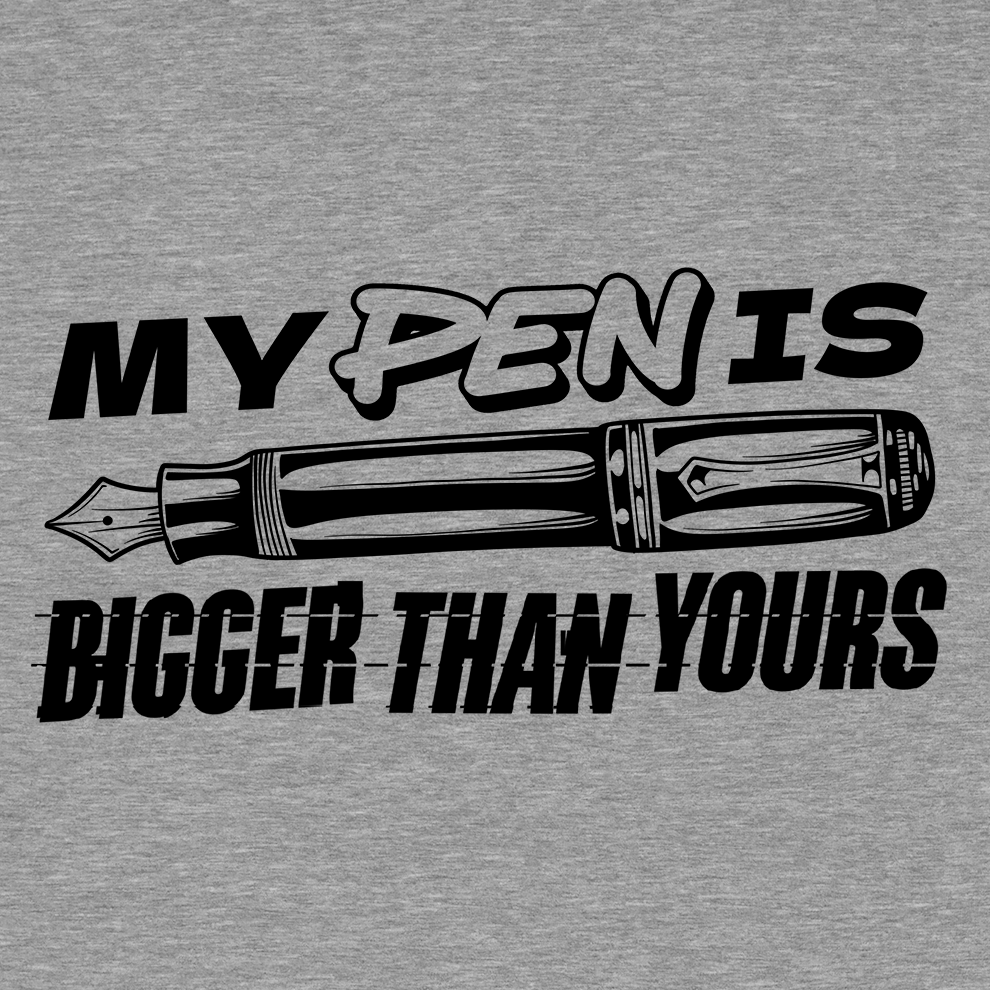 Pen Is Bigger - Hi-Vis Long Sleeve