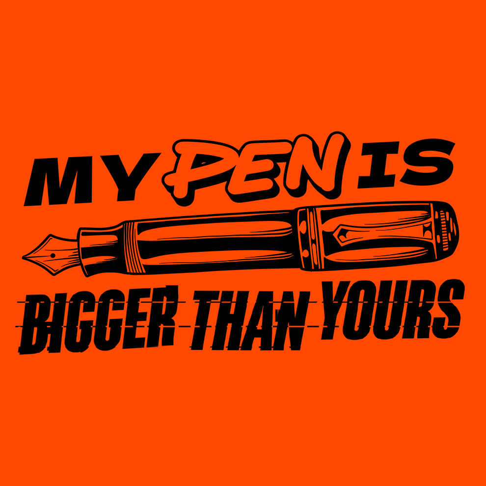 Pen Is Bigger - Hi-Vis Long Sleeve