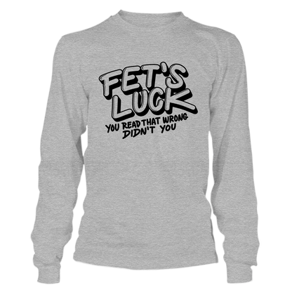 Fets Luck - Long Sleeve Safety Hi-Vis T-Shirt