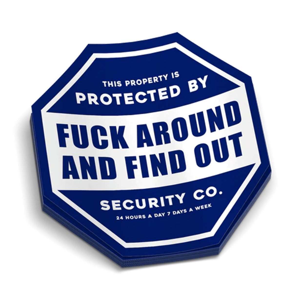 FAFO Security Decal - Armed American Supply
