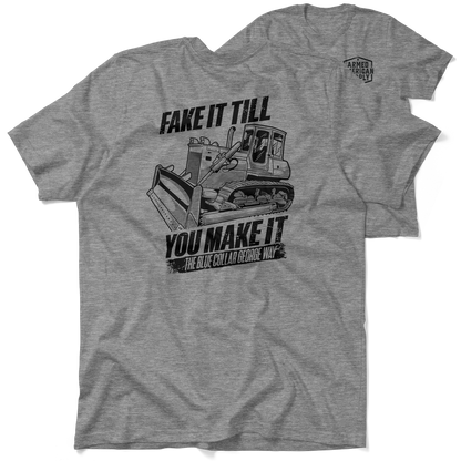 Blue Collar George Fake It - Safety T-Shirt