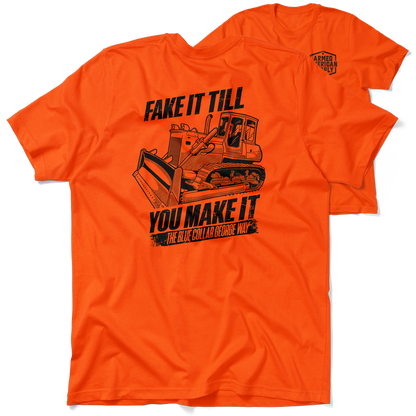 Blue Collar George Fake It - Safety T-Shirt