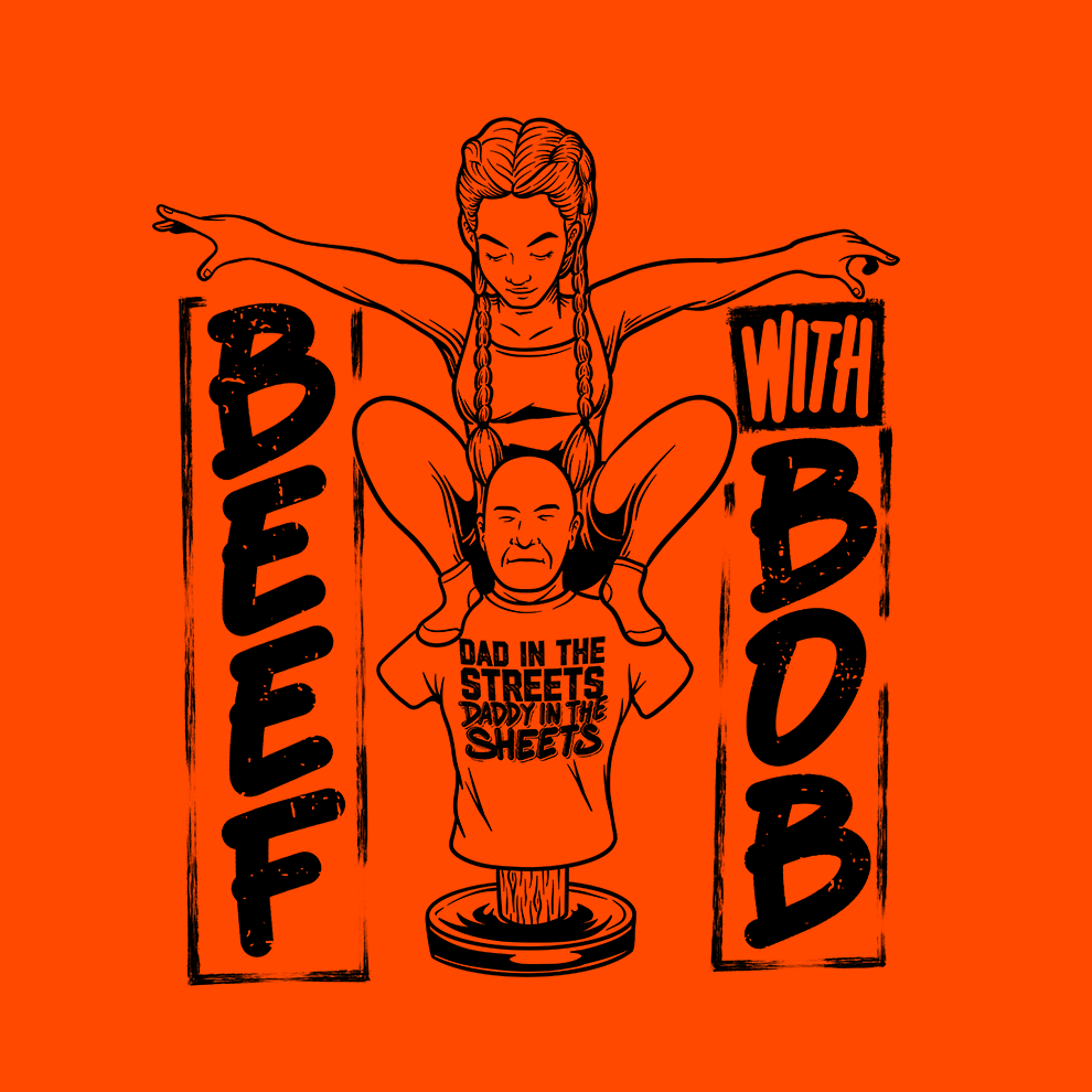 Beef With Bob - Hi Vis Long Sleeve