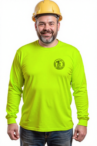 Over Taxxed - Safety Yellow Hi-Vis T-Shirt