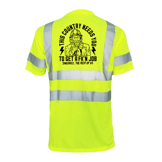 Your Country Needs You - Reflective Safety T-Shirt - Armed American Supply