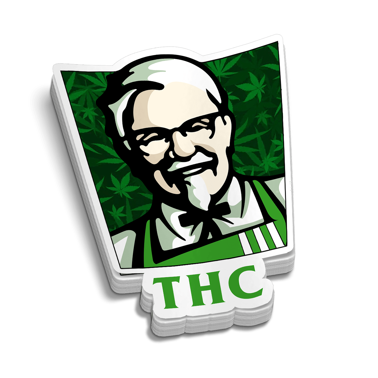 THC Hard Hat Decal - Armed American Supply