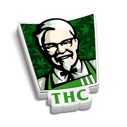 THC Hard Hat Decal - Armed American Supply