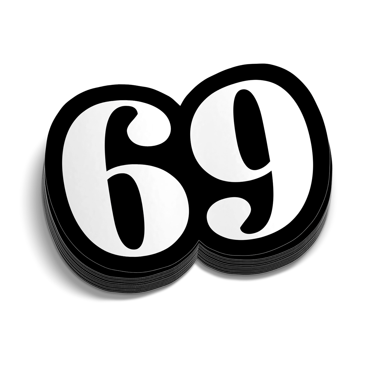69 Hard Hat Decal - Armed American Supply