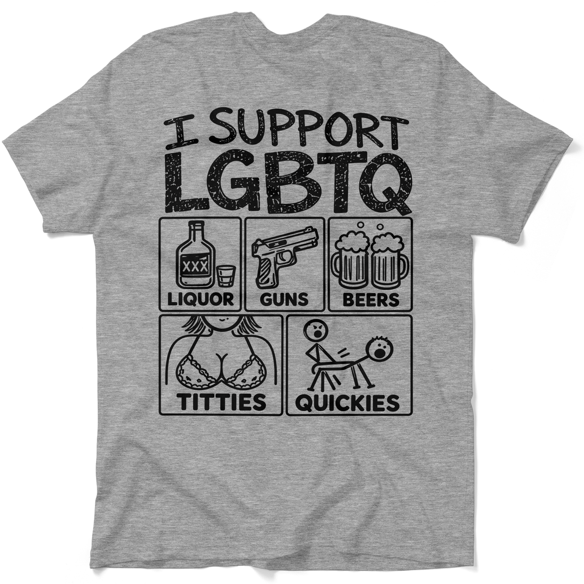 I Support - Safety T-Shirt
