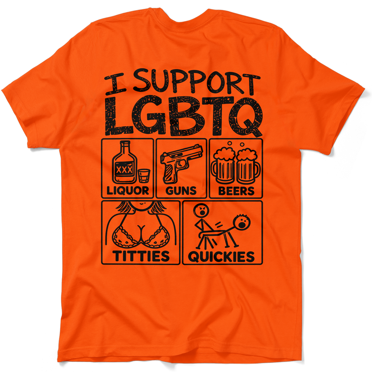 I Support - Safety T-Shirt