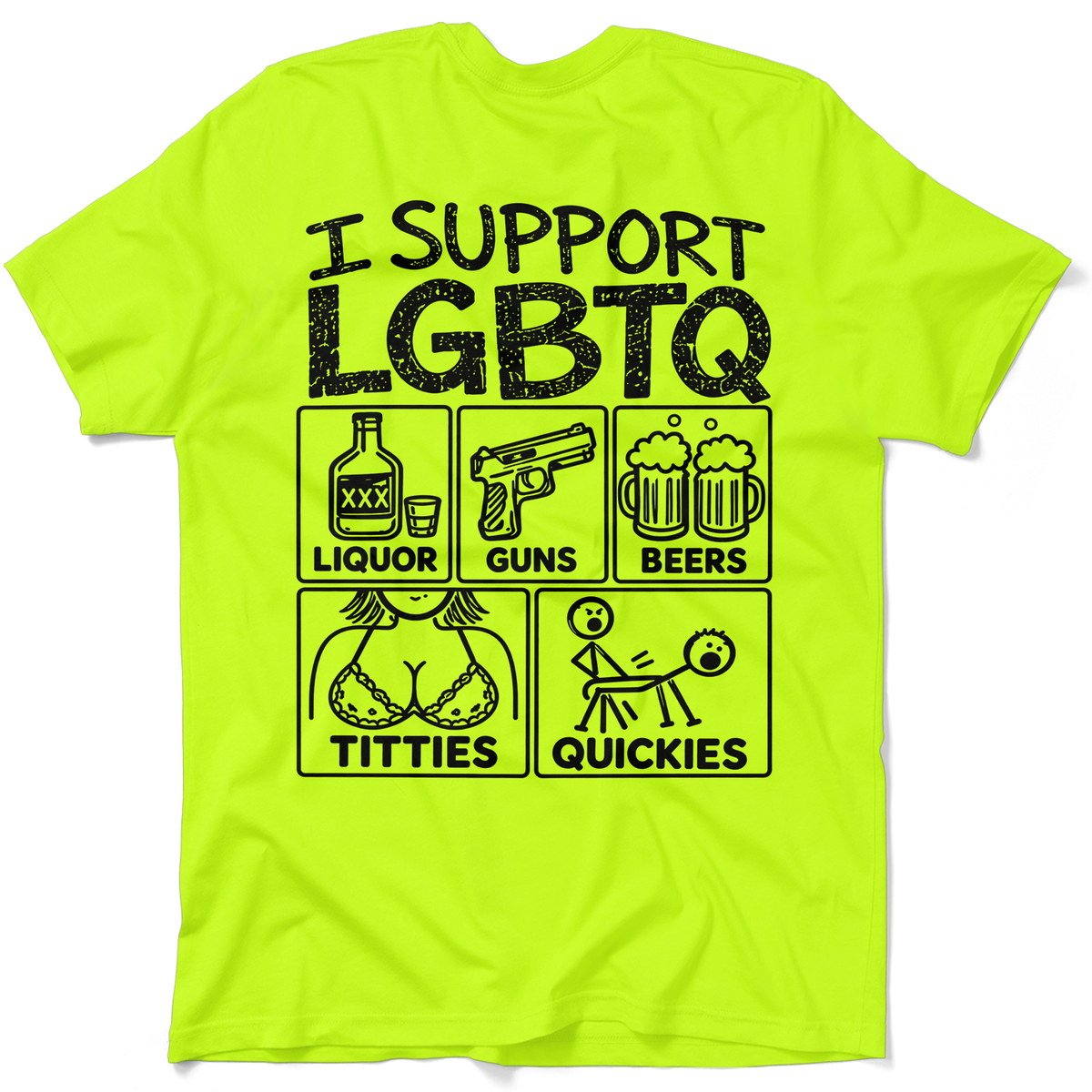 I Support - Safety T-Shirt