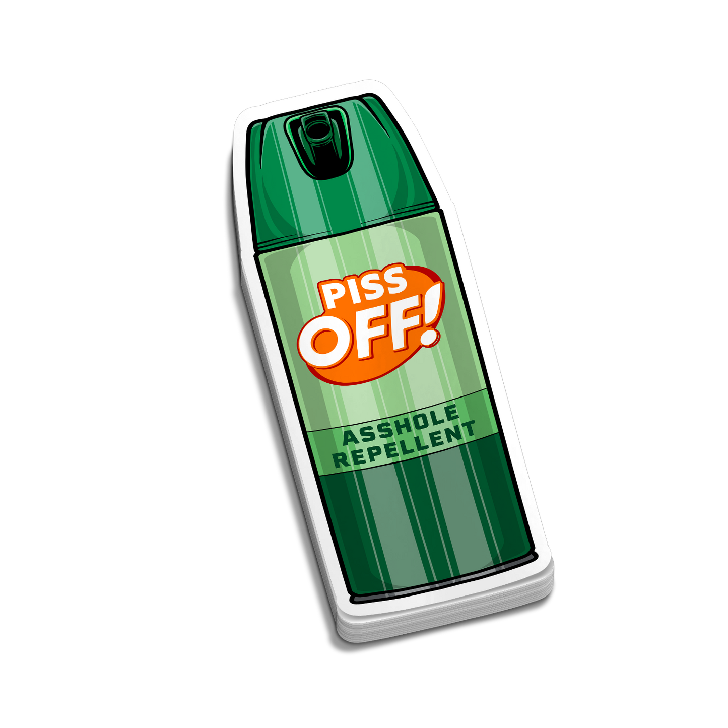 Piss Off - Hard Hat Decal