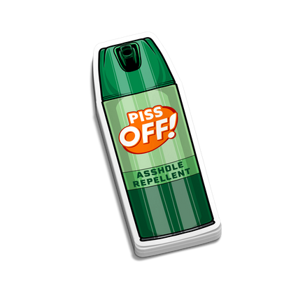 Piss Off - Hard Hat Decal