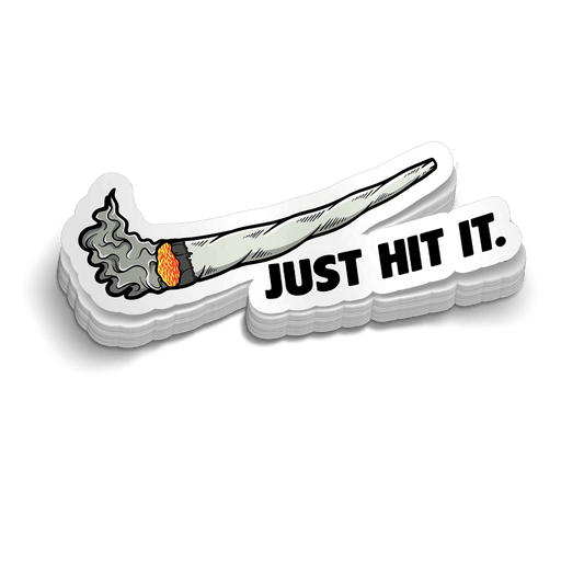 Just Hit It - Hard Hat Decal - Armed American Supply