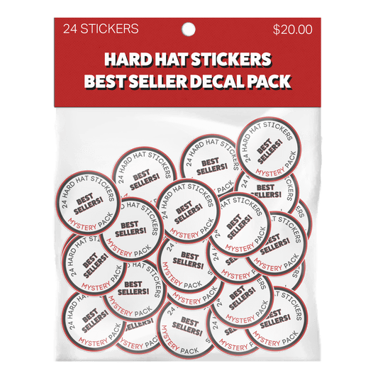 Hard Hat Sticker Best Sellers 24 Pack - $25 - Armed American Supply