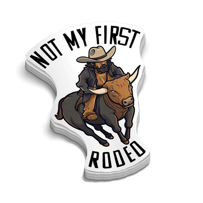 First Rodeo - Hard Hat Decal - Armed American Supply
