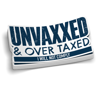 Unvaxxed - Hard Hat Decal