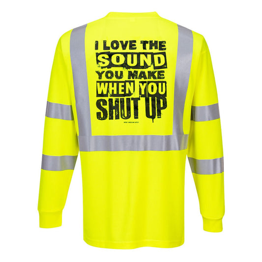 Shut Up - Reflective Long Sleeve