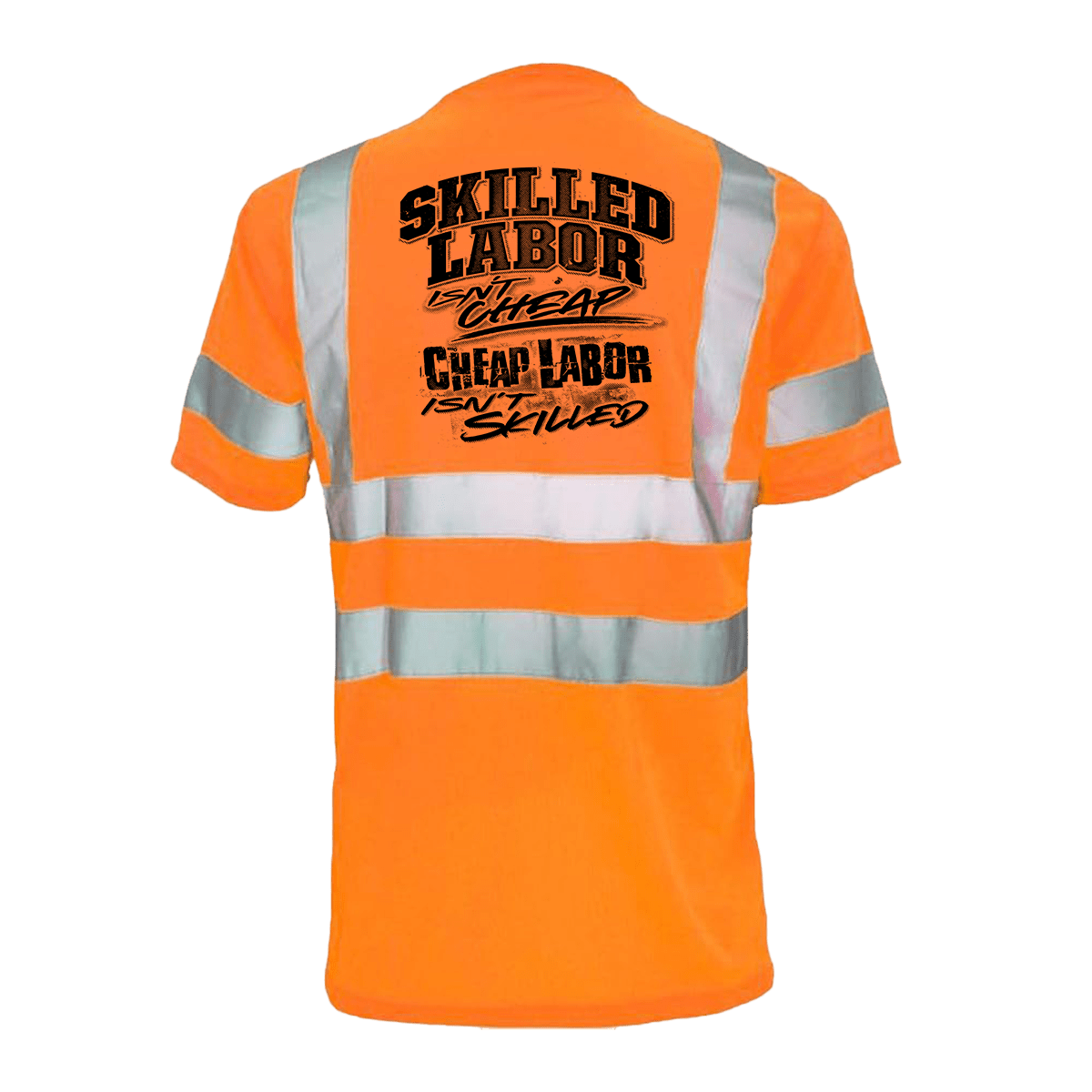Skilled Labor - Reflective Safety T-Shirt - Armed American Supply