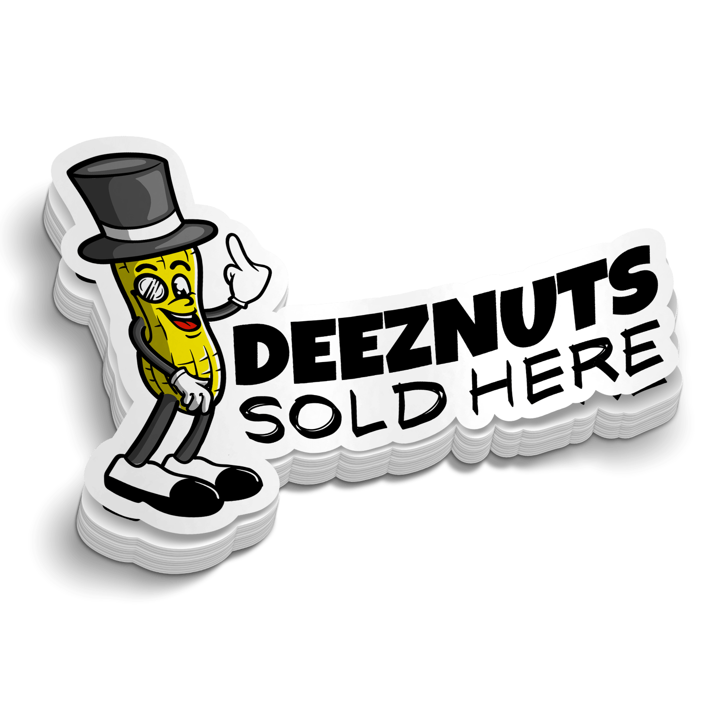 DeezNuts Sold Here - Hard Hat Decal - Armed American Supply