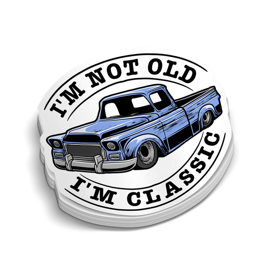 I'm Classic - Hard Hat Decal