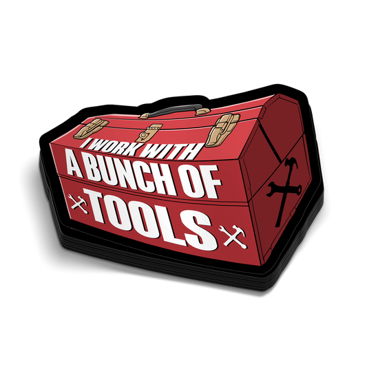 Bunch Of Tools - Hard Hat Decal