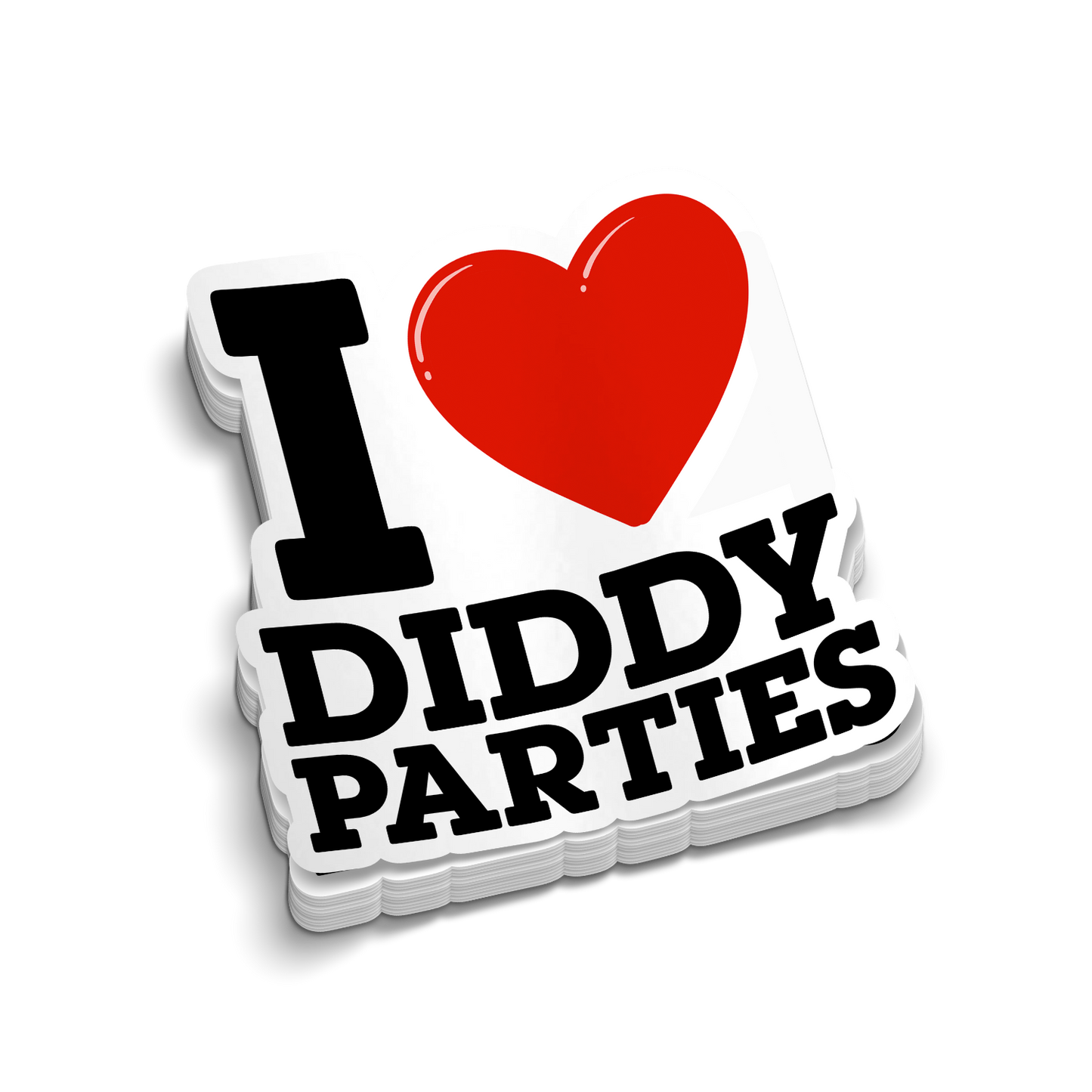 Diddy Party - Hard Hat Decal