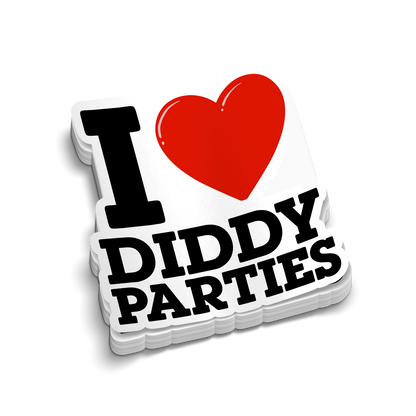Diddy Party - Hard Hat Decal