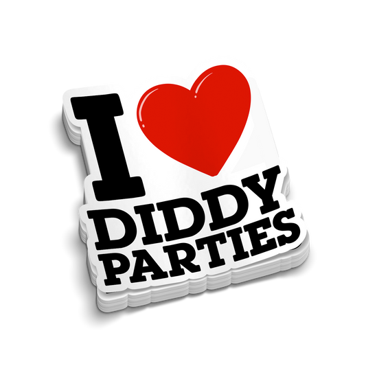 Diddy Party - Hard Hat Decal