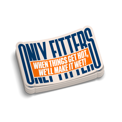 Only Fitters - Hard Hat Decal - Armed American Supply