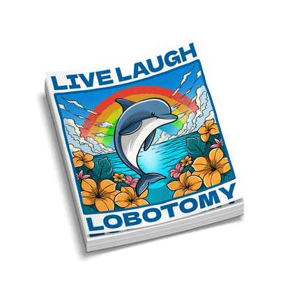 Lobotomy - Hard Hat Decal - Armed American Supply