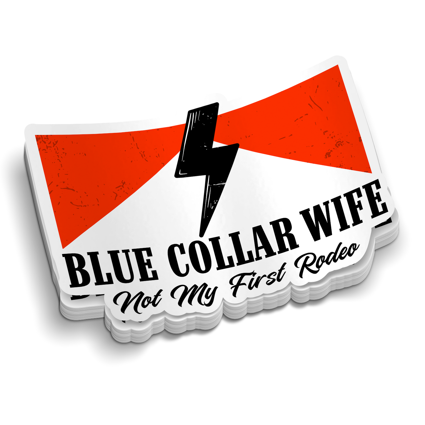 Blue Collar Wife - Hard Hat Decal
