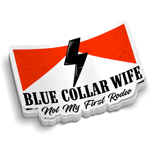 Blue Collar Wife - Hard Hat Decal