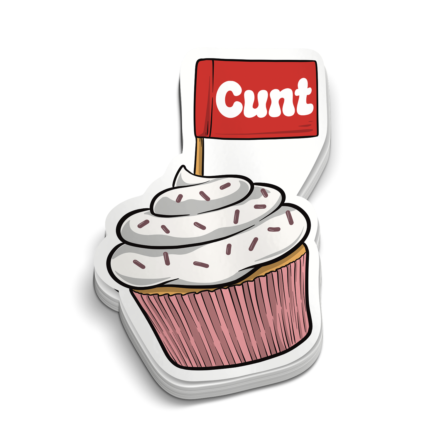 Hey Cupcake - Hard Hat Decal