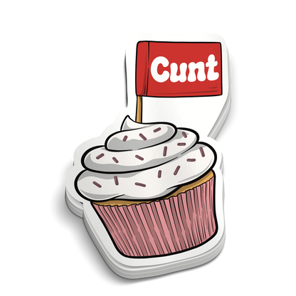 Hey Cupcake - Hard Hat Decal