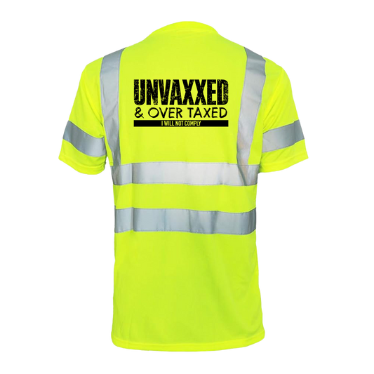Over Taxxed - Reflective Safety T-Shirt