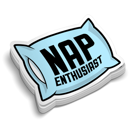 Nap Enthusiast - Hard Hat Decal - Armed American Supply
